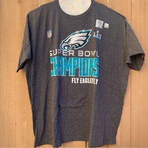 Super Bowl 52 Men's T shirt 4XL, S Trophy Collection Philadelphia Fly Eagles B28